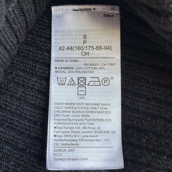 GAP rib sweetheart sweater - Picture 6 of 6